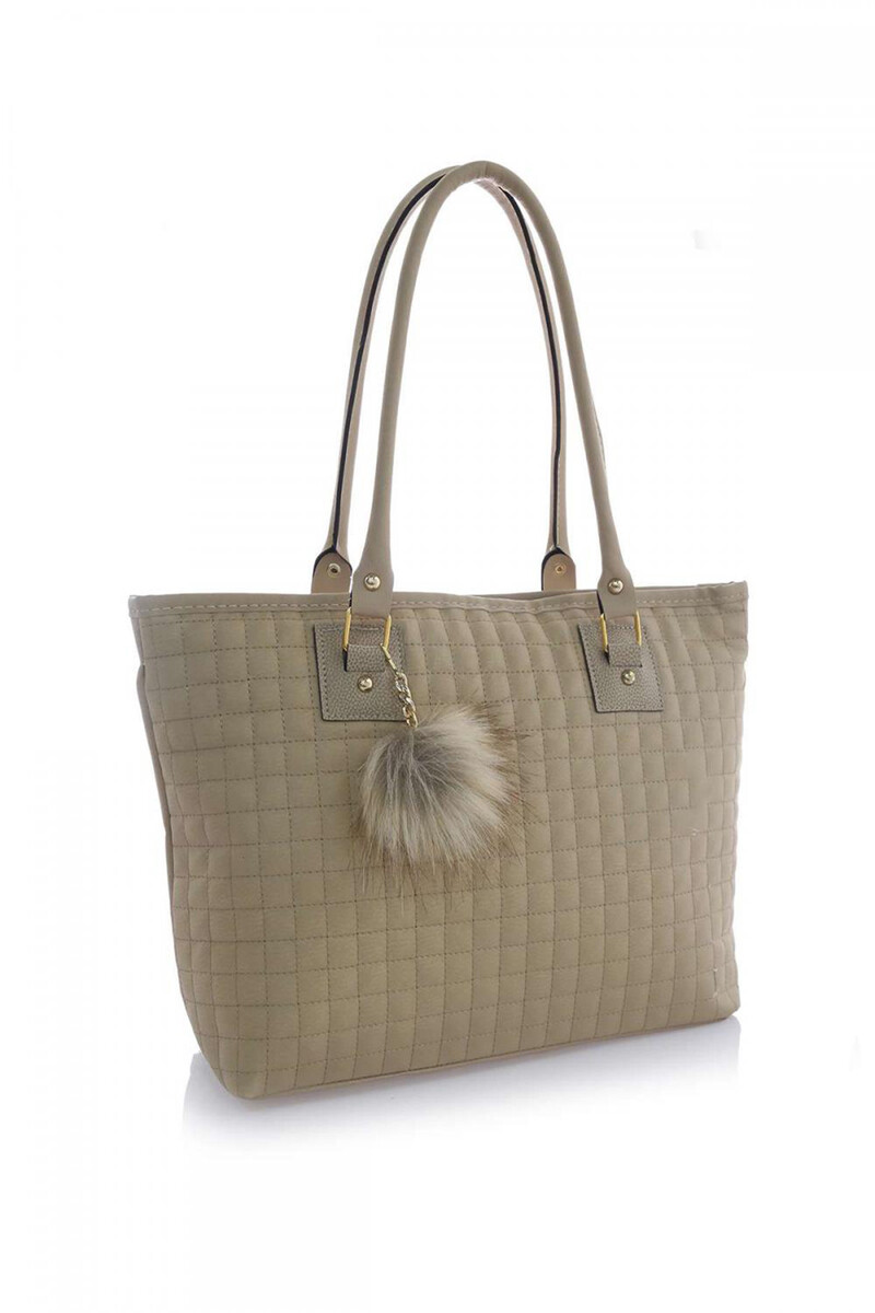 Stilgo - Açık-Vizon El ve Omuz Çantası STL-AK09Z_4145